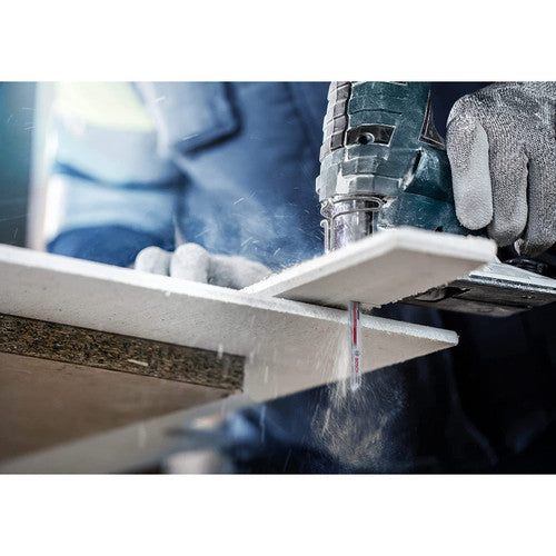 Bosch T341HM EXPERT Jigsaw Blade for Fibre Plaster 132mm (Pack of 3)