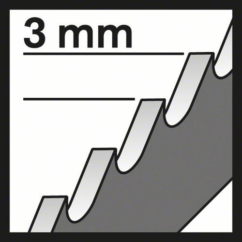 Bosch T111C Basic Jigsaw Blade for Wood (Pack of 100)