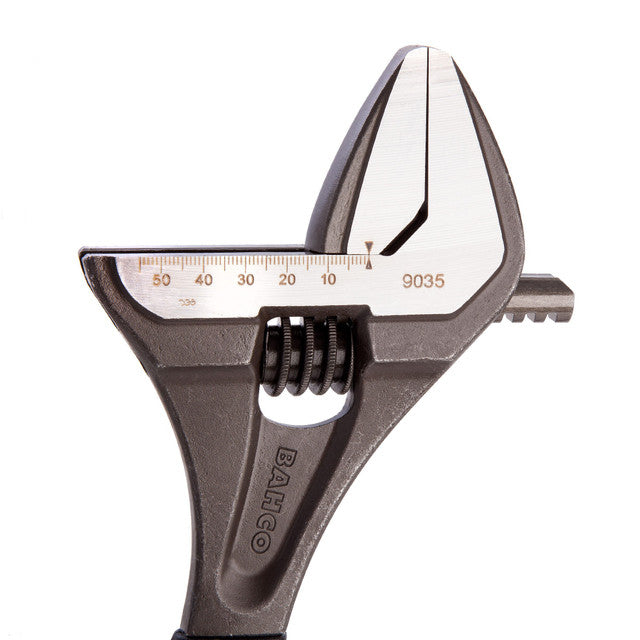 Bahco 9035 ERGO Central Nut Wide Opening Jaw Adjustable Wrench 324mm