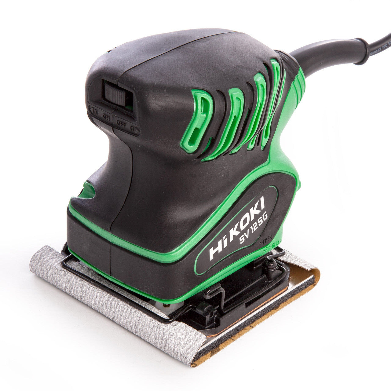 HiKOKI SV12SGJ1Z 114mm × 140mm Orbital Palm Sander (240V)