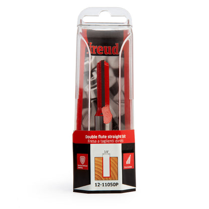 Freud 12-11050P 1/2” Shank Double Flute Straight Router Bit 9.5 × 31.8mm