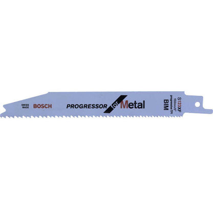 Bosch S123XF Progressor Reciprocating Saw Blade for Metal 150mm (Pack of 100)