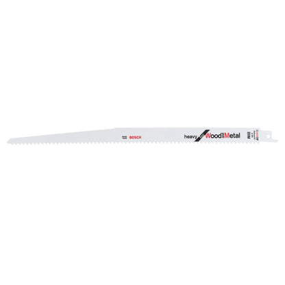 Bosch S1411DF Heavy Reciprocating Saw Blade for Wood & Metal 300mm (Pack of 5)
