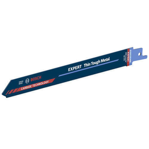 Bosch S1022EHM EXPERT Thin Tough Reciprocating Saw Blade for Metal 200mm