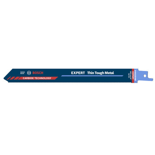 Bosch S1022EHM EXPERT Thin Tough Reciprocating Saw Blade for Metal 200mm