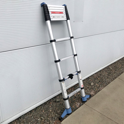 BuildCraft SR10106 TaskLadder Soft Close Telescopic Ladder with Folding Feet 3.8m